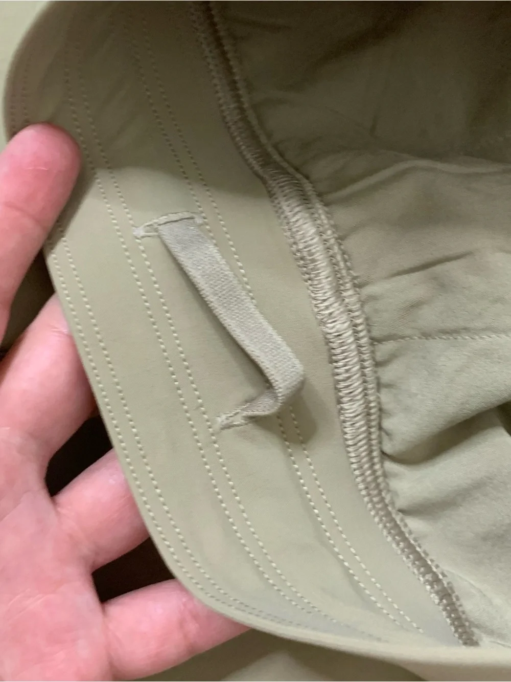 Lululemon womens tan adapted state joggger ankle zip cropped 23” 2